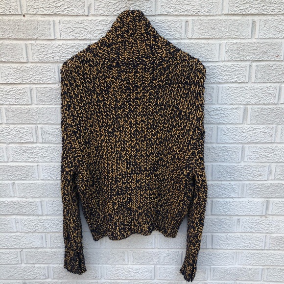 Rag & Bone Sandra Crop Melange Turtleneck Sweater - Picture 12 of 16